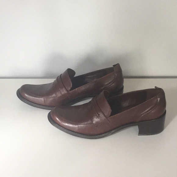 Brown Women Kenneth Cole Business Saddle Up Loafer - Picture 4 of 7